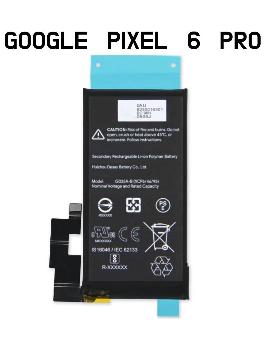 High Quality Original Replacement Battery For Google Pixel 6 Pro