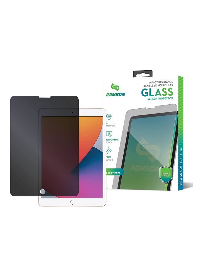 Impact Resistance Privacy Screen Protector For Apple iPad 10.2 Black