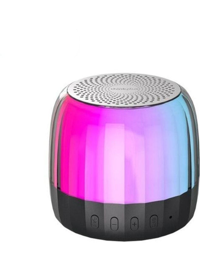 K3 Plus Speaker BT 5.2 Wireless Portable Mini Outdoor Bluetooth Speaker Music With Mic Black