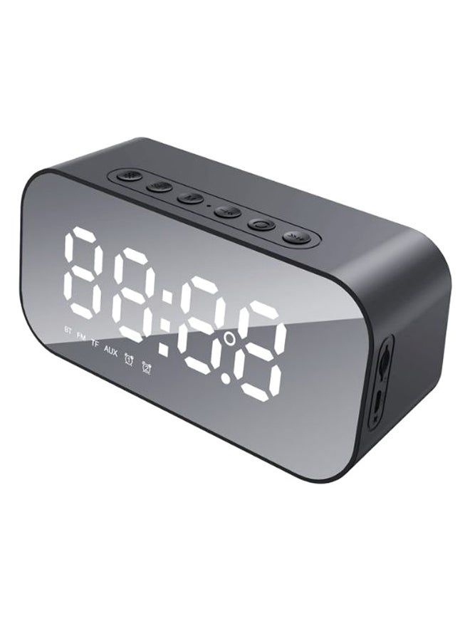 M3 Alarm Clock Bluetooth Speaker Black