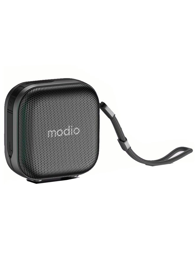 MODIO D201 Portable Bluetooth Speaker With HD Clear Sound Quality Control Buttons and Supports SD Card Black