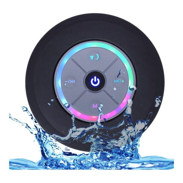 Mini Wireless BT Waterproof Speaker Black