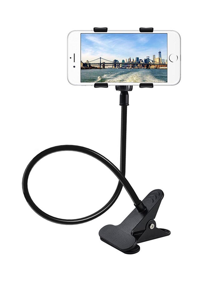 Multi-Functional Universal Lazy Bed Bracket Mobile Phone Holder And Mount Black