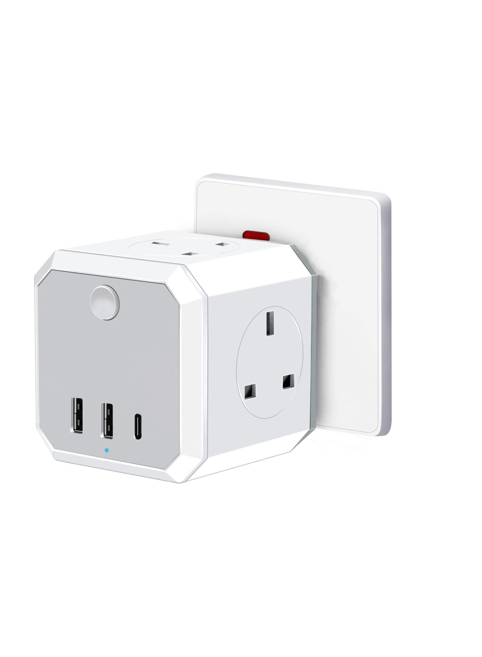 Multi Plug Adapter with 3 USB