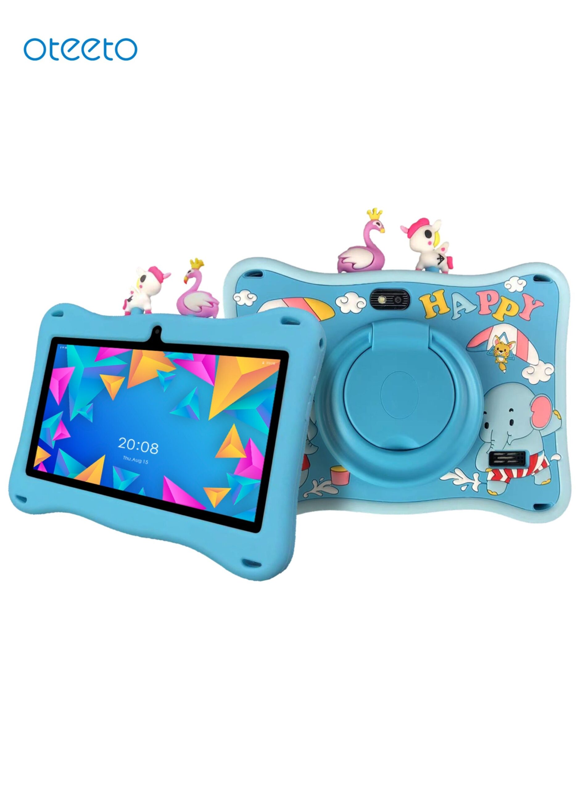 Oteeto Oteeto TAB 5 Kids Tablet/7 Inches IPS/4GB RAM + 128GB ROM/Octa Core 1.3 GHz/2MP Front +5MP Rear Camera/3000 mAh/Android 13/5G Wifi