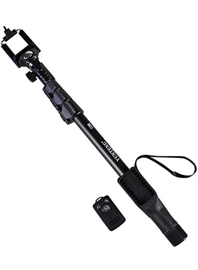 Padom YT-1288 Selfie Stick for Mobile Phones - Black