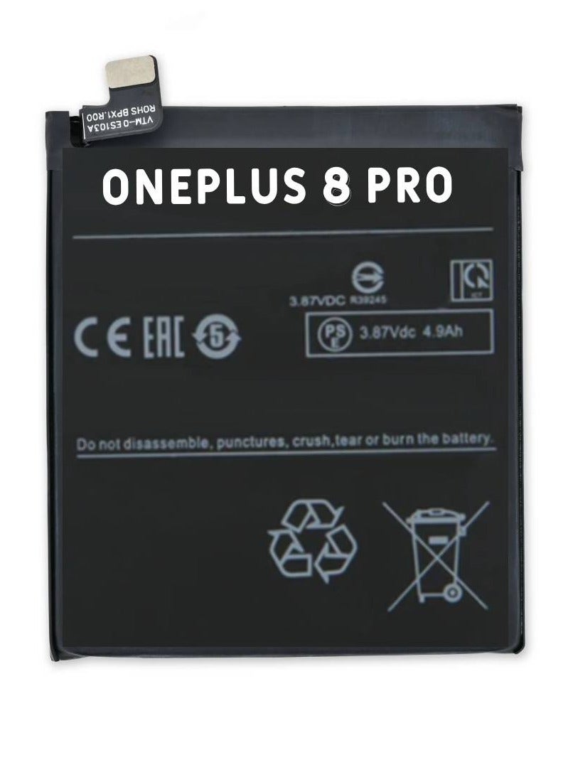 Replacement High Quality Original Battery For OnePlus 8 Pro