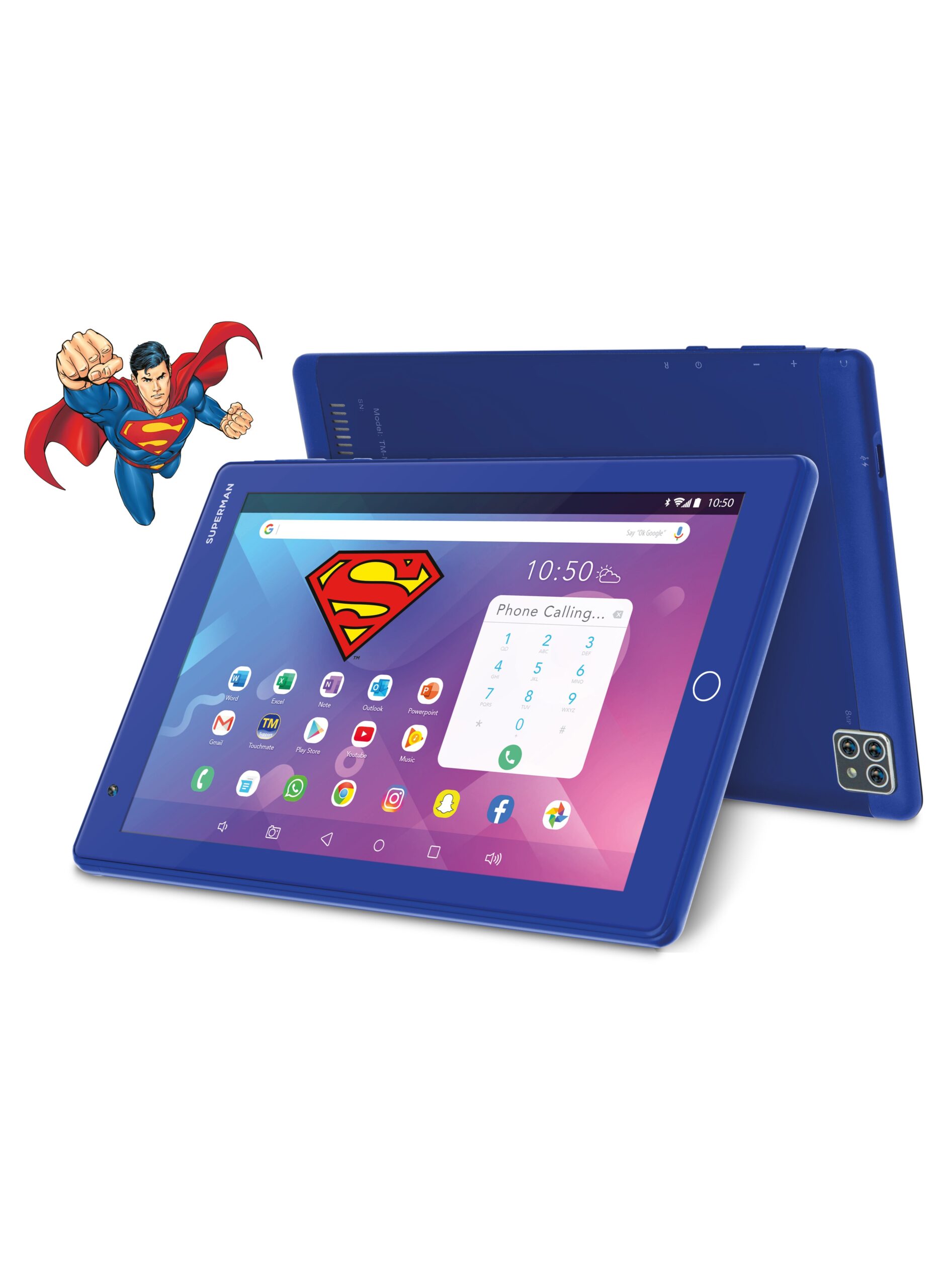 SUPERMAN SUPERMAN 8" Tablet with MS Office