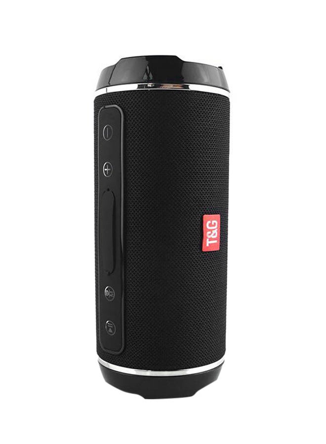 Splash-Proof Portable Bluetooth Speaker Black