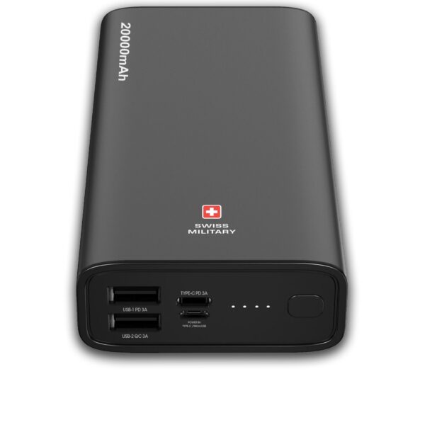 Swiss Military Bieudron PD Power Bank 20000MAH: Rapid Charging