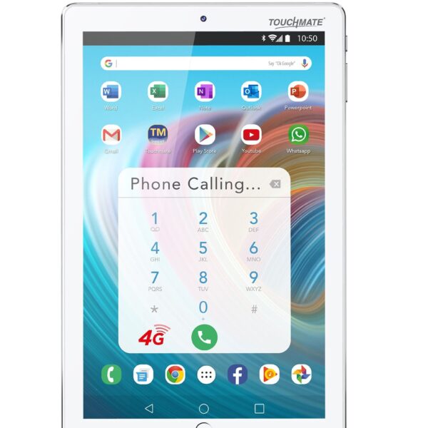 TOUCHMATE 4G Calling Quad Core Tablet with MS Office | 3 GB RAM