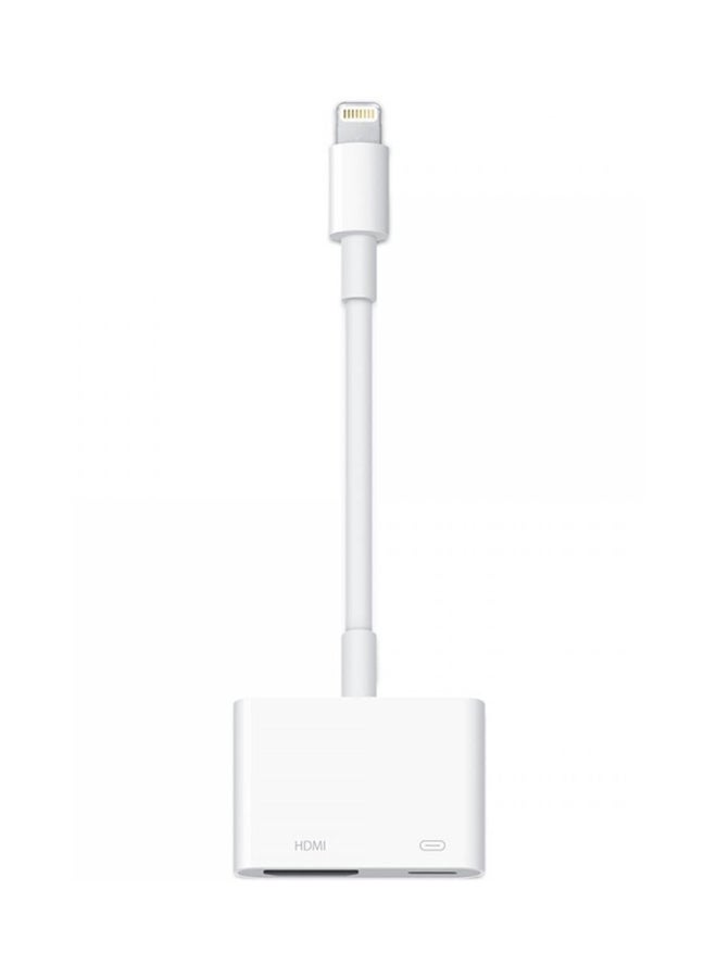 To Lightning Adapter White