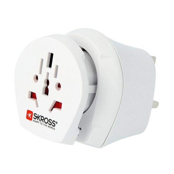 Travel Adapter CA W To UK White