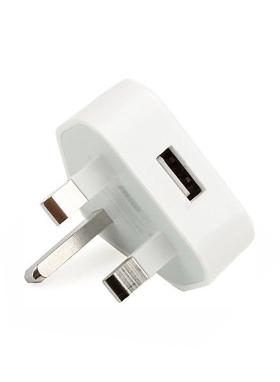 USB Adapter Plug For Apple iPhone 4/5/iPad/iPod Touch White