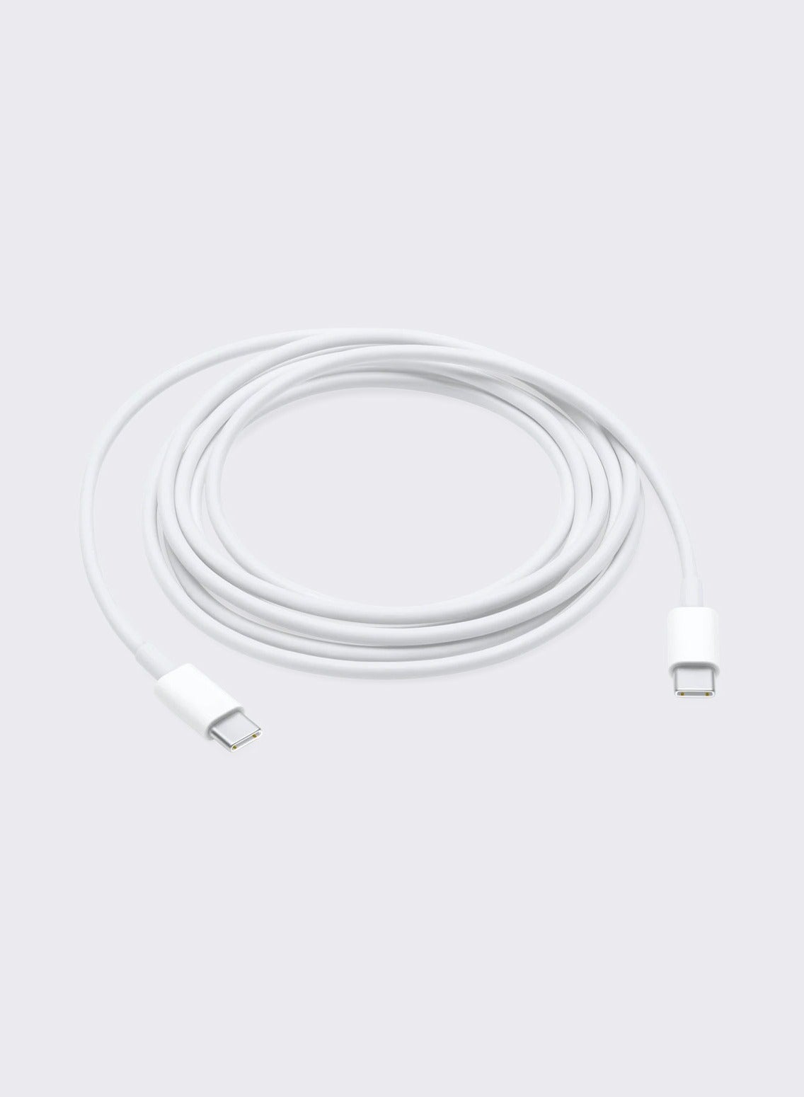 USB-C to USB-C 60W PD Charging Cable 1m White