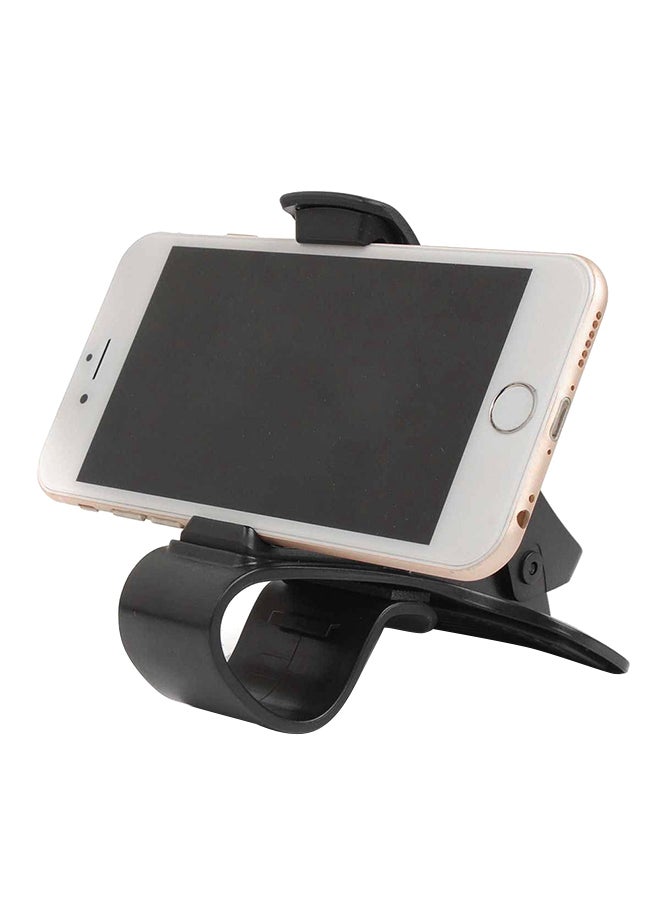 Universal Car Dashboard Mount Holder Stand For Mobile Phone Black