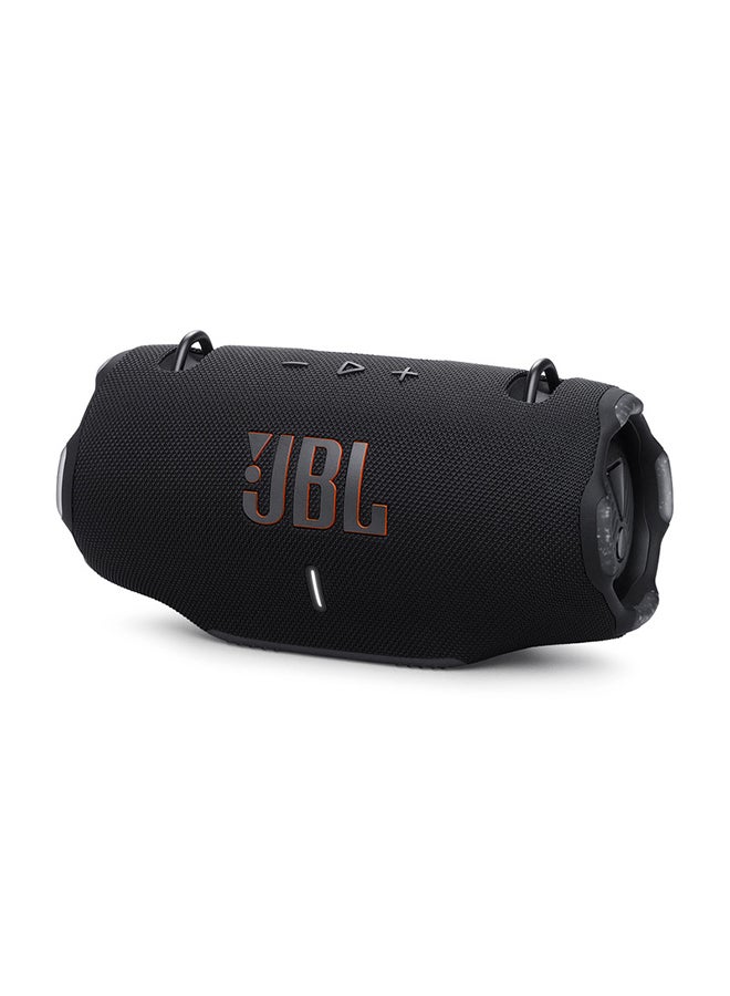 Xtreme 4 Portable Waterproof Speaker With Massive Pro Sound And A Convenient Shoulder Strap Black