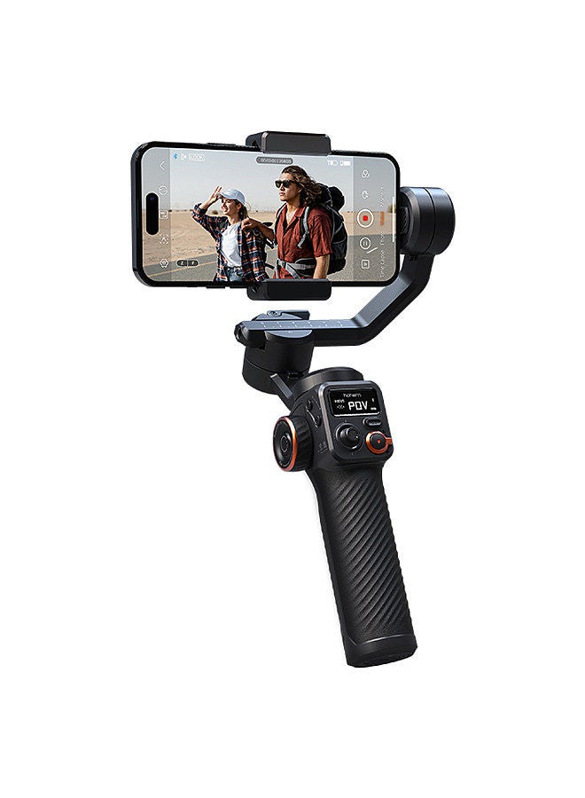 hohem iSteady M6 3-Axis Smartphone Gimbal Stabilizer Anti-shake Phone Vlog Gimbal 360° Rotatable OLED Large Screen