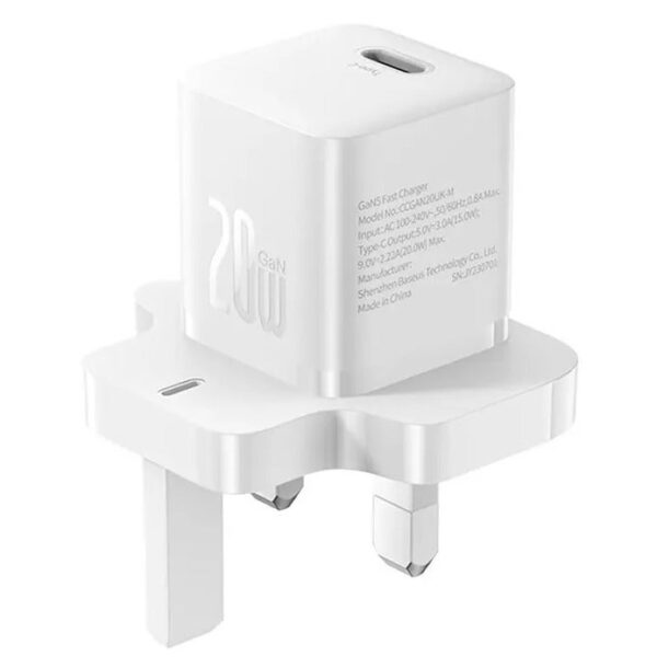 iPhone Charger Type C PD GaN5 Pro 20W Fast Charger USB C Plug iPhone 15 Fast Charger Head Type-C Power Universal Travel Adapter USB-C Charger For iPhone 15/15 Pro Max/15 Pro/15 Plus/14/13/12/11 White